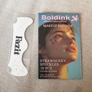 Glitter Freckles & Strawberry Makeup Patches